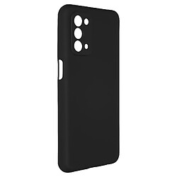 Avizar Coque Oppo A74 5G et A54 5G Silicone Semi-rigide Soft Touch noir