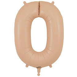 Ballon en cuir numéro 0 de 86 cm