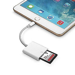 Universal Lecteur de carte Lightning SD pour iPhone