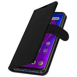 Avizar Housse Oppo F11 Pro Porte-carte Fonction Support Vintage noir