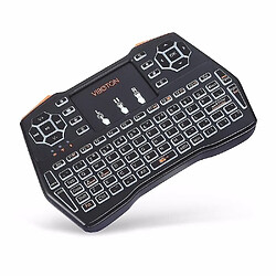 Avis Universal I8 Plus 2.4g Wireless Three Color Backlit English Mini Keyboard TouchPad Airmoule pour TV Box Smart