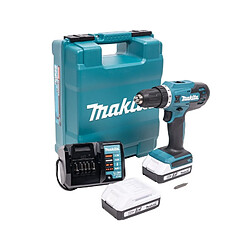 Makita Perceuse visseuse DF488DWAE 18 V 2 batteries 20 Ah chargeur