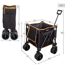 Acheter Chariot Multi-usages Aktive Polyester PVC Acier 52 x 105 x 52 cm