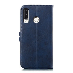 Avis Wewoo Coque Fashion Etui de protection en cuir pour Huawei P30 Lite bleu