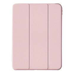 Avizar Housse pour iPad Pro 11 2024 Support Vidéo / Clavier Mise en Veille Rose Poudré