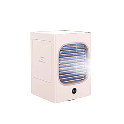 Avis (Sakura Pink) Mini Refroidisseur d'Air Petit Ventilateur Portable Ventilateur d'Humidification à Circulation d'Air Éolien à Faible Bruit Ventilateur de Climatisation de Bureau avec Affichage Numérique