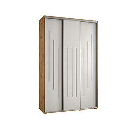 Abiks Meble Armoire DAVOS 8 À Portes Coulissantes 235,2/150/45 3 Portes