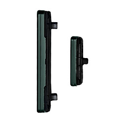 Avizar Clappio Bouton Power et Volume pour Samsung Galaxy S22 Ultra Vert