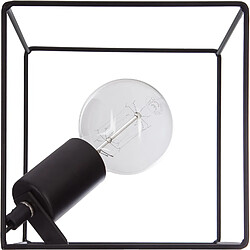 Atmosphera, Createur D'Interieur Lampe à poser en fer Contemporain - H. 20 cm - Noir