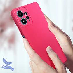 Acheter Avizar Coque pour Xiaomi Redmi Note 12 4G Semi-rigide Soft-touch Fast Cover Fuchsia