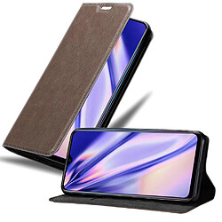 Cadorabo Coque Oppo R17 NEO Etui en Brun