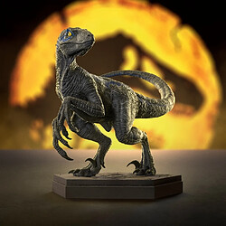 Iron Studios JURASSIC WORLD - Velociraptor Blue B figurine pas cher