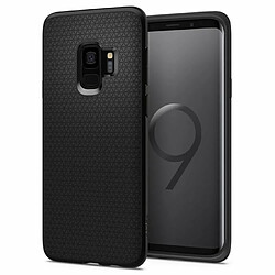 Spigen Sgp Coque Samsung Galaxy S9, Spigen [Liquid Air] Souple, Couleur Matte, Silicone, Protection Fine [Noir Matte] Coque Housse Etui pour Samsung Galaxy S9 (592CS22833)