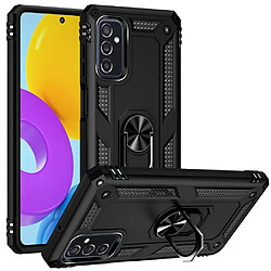 Coque en TPU anti-rayures avec béquille noir pour votre Samsung Galaxy M52 5G