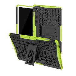 Wewoo Housse Coque antichoc TPU + PC pour Galaxy Tab S5eavec support Vert