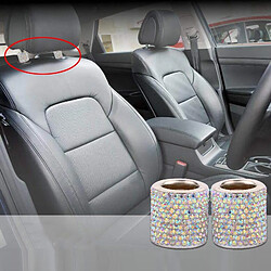 Acheter Wewoo 4 pcs oreiller tête de cristal de voiture modifié décoration rose