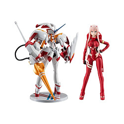 Tamashi Darling in the Franxx - Figurines S.H. Figuarts x The Robot Spirits Zero Two & Strelizia 5th Anniversary Set 16 cm