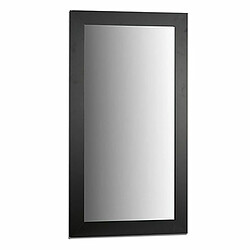 Gift Decor Miroir mural Noir Bois verre 64,5 x 84,5 x 1,5 cm (2 Unités)