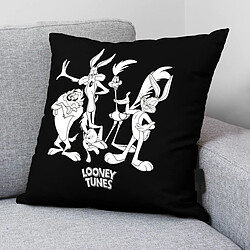 Housse de coussin Looney Tunes Looney B&w A Noir 45 x 45 cm