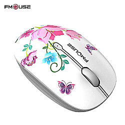 Universal 2.4G Wireless Mouse Super Quiet Exquis Aspect 1600DPI ordinateur portable Ordinier sans fil sans fil