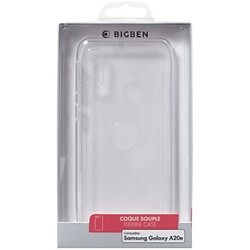 Bigben Coque pour Samsung Galaxy A20e Silisoft souple Transparente