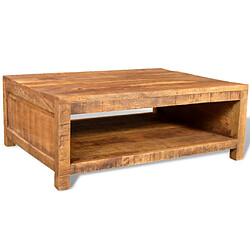 Acheter Maison Chic Tabls basse,Table Console pour salon Bois massif de manguier -MN87555