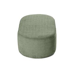 Bestmobilier Miro - pouf en velours texturé