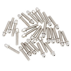 30 Pièces M3 Vis à écrou Hexagonal Et Tournevis à Douille Pour Voiture Sur Chenilles De Roue 1.9 / 2.2 "M3x12