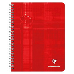 Acheter Cahier spirale Clairefontaine Metric 17 x 22 cm petits carreaux 180 pages