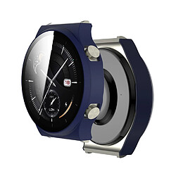 Coque en TPU Cadre mat galvanisé pour montre intelligente bleu pour votre Huawei Watch GT 2 Pro