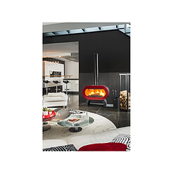 Avis Poêle à bois fonte 10kw rouge - p647947 - INVICTA