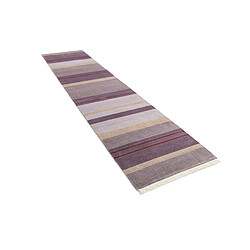 Vidal Tapis de couloir en laine 399x79 Violet Darya