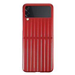 Coque en TPU anti-rayures rouge pour Samsung Galaxy Z Flip3 5G