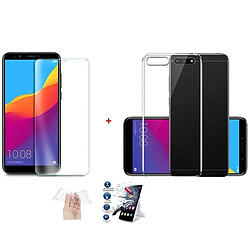 Ipomcase Coque avec protection écran Huawei Y6 2018