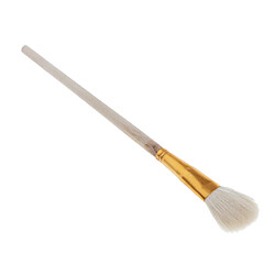 Brosse En Bois Cheveux Doux Balayage Vadrouille Feuille D'or Balayage Artisanat Sweeper B 20x2 Cm pas cher