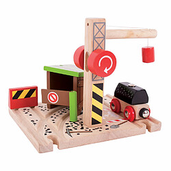 Bigjigs Rail Mine de charbon en bois