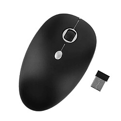 Souris optique sans fil à mini-souris de 2,4 GHz pour ordinateurs PC portables argent pas cher