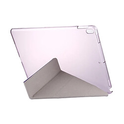 Acheter Wewoo Coque Violet pour iPad Pro 10.5 pouces Silk Texture Horizontal déformation flip étui en cuir avec 4 pliage titulaire et sommeil / réveil