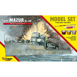 ORP"Mazur"-wz.39(the GunneryShip)ModelSe - 1:400e - Mirage Hobby