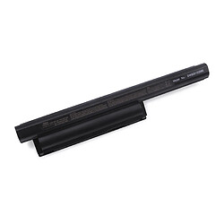 vhbw Batterie compatible avec Sony Vaio VPC-EH25FDW, VPC-EH26EA/W, VPC-EH26EF/B, VPC-EH26EG/P ordinateur portable (6600mAh, 10,8V, Li-ion)