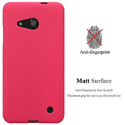 Cadorabo Coque Nokia Lumia 550 Etui en Rouge