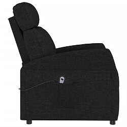 Acheter vidaXL Fauteuil Noir Tissu