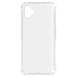 Avizar Coque pour Nothing Phone 1 Silicone Gel Souple Renforcés Antichocs Transparent