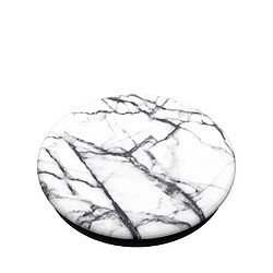 PopSockets - Support et Grip Interchangeable pour Smartphone et Tablette - Dove White Marble