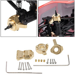 Avis Laiton Rotules de Direction avant ou Arrière Essieu Diff Couverture CNC Usiné Mises À Niveau Partie Accessoires pour Axial SCX24 90081 1/24 RC sur