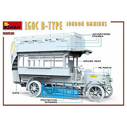 Mini Art Maquette Camion Lgoc B-type London Omnibus pas cher