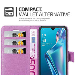 Avis Cadorabo Coque Oppo A12 Etui en Violet