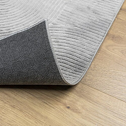 Acheter vidaXL Tapis IZA poils courts style scandinave gris 160x230 cm