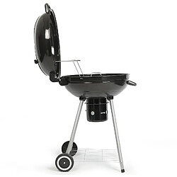 Barbecue à charbon 55cm noir - doc270 - LIVOO pas cher