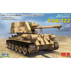 Rye Field Model Maquette Char T-34/122 Egyptian 122 Mm Self-propelled Gun